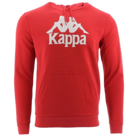 Kappa Long Sleeve Large Front Pocket Drawstring Hoodie w/Large Logo at Font-XXL - Picture 3 of 12